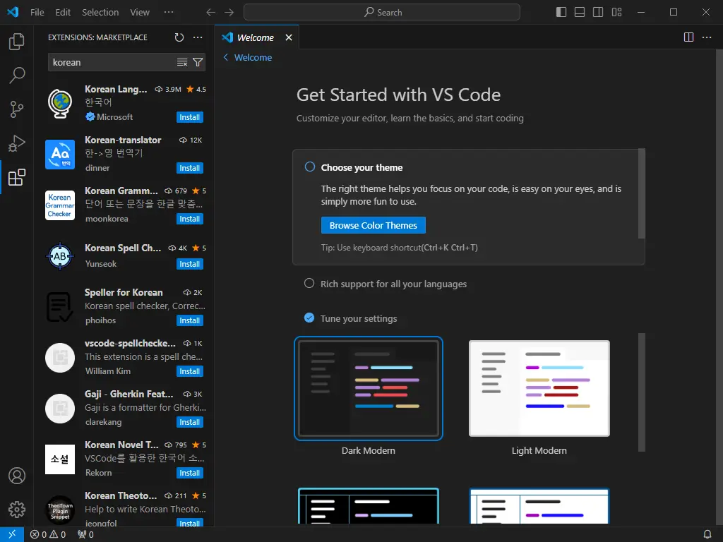 VSCODE Extensions